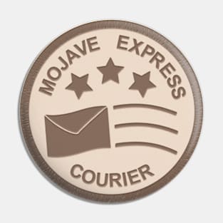 Mojave Express Courier "Patch" (Brown on Tan) Pin