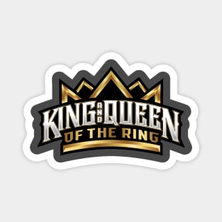 King and Queen of the Ring Magnet