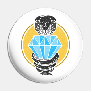 Cobra and Diamond Pin