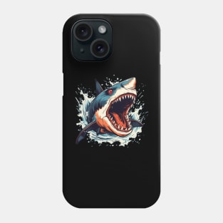 SHARK AND JAWS COLORED CARTOON STYLE, CHEW Phone Case