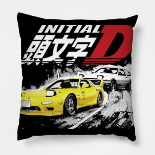 Initial D FD RX7 Stage 1 Drifting - Keisuke Takahashi's RedSuns vs takumi 86 Pillow