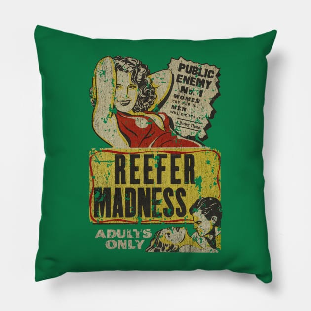 Reefer Madness Pillow by JCD666