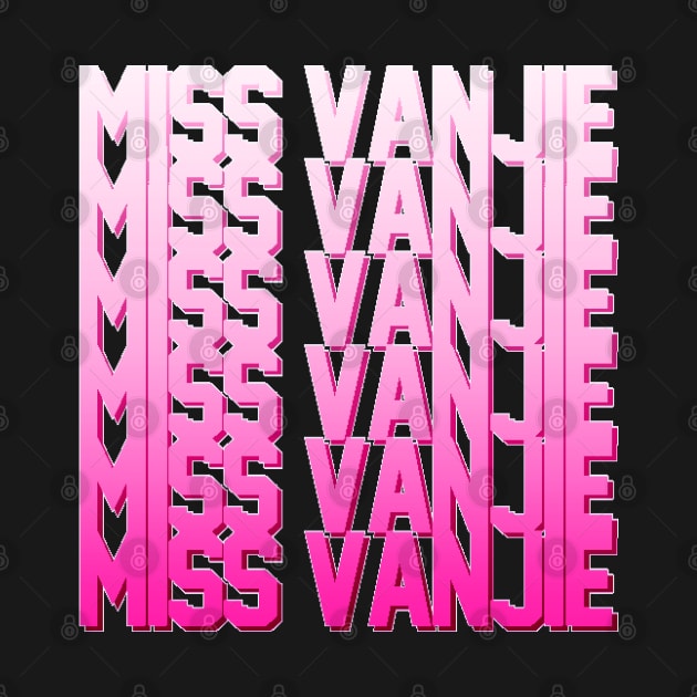 Miss Vanjie! (5) - Pastel Pink Gradient (Pink 2) by mareescatharsis