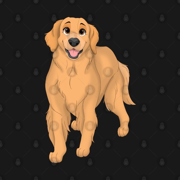 Golden Retriever Dog by millersye