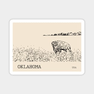 Oklahoma USA Magnet