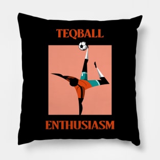 Teqball Enthusiasm Pillow