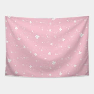 Little Bows From Christmas In Pink Collection Tapestry