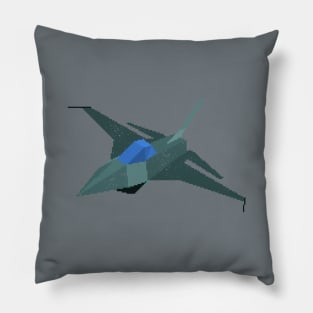 Falcon Retro - distressed Pillow