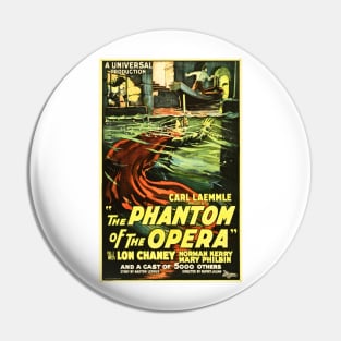 THE PHANTOM OF THE OPERA Advertisement Vintage Musical Theatre Pin