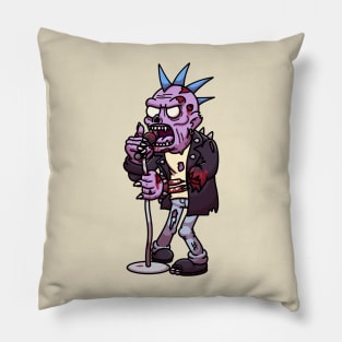 Cartoon Punk Rock Zombie Pillow