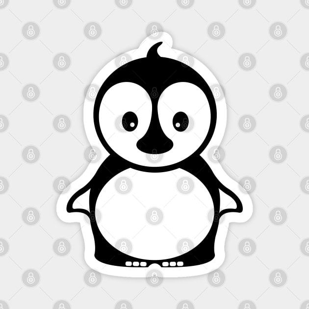 Penguin Magnet by axemangraphics