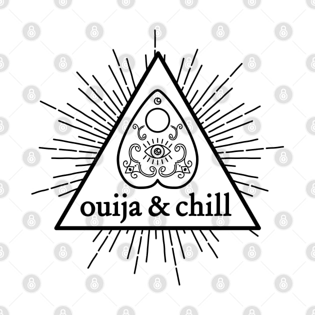 Ouija and Chill - Pocket Design by hya_bm