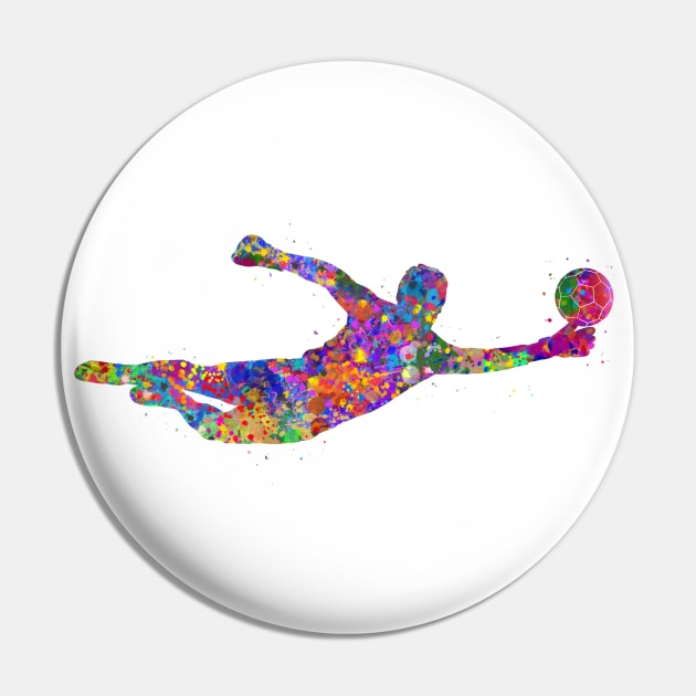 Soccer goalkeeper player Pin by Yahya Art