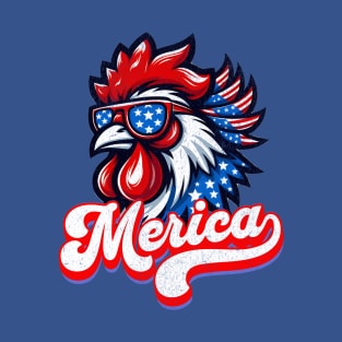 Merica Rooster T-Shirt