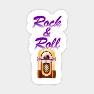 Rock and Roll Jukebox Magnet