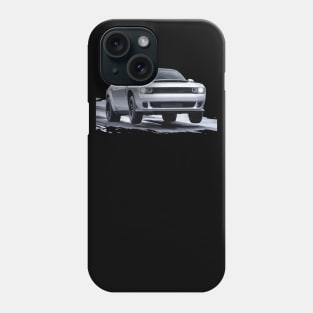 6.2L LAUNCH CONTROL HELLCAT DRAG RADIAL REDEYE iron muscle Phone Case