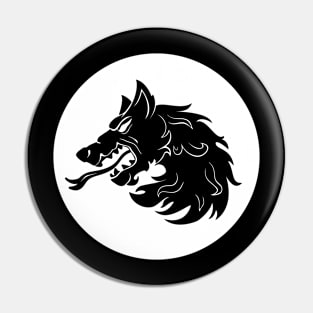 Medieval Wolf Pin