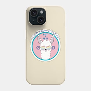 Feeling Good! Llama Vibes Phone Case