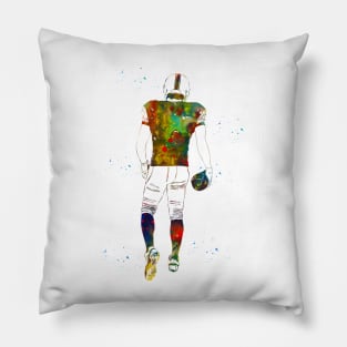 American Football Player Pillow