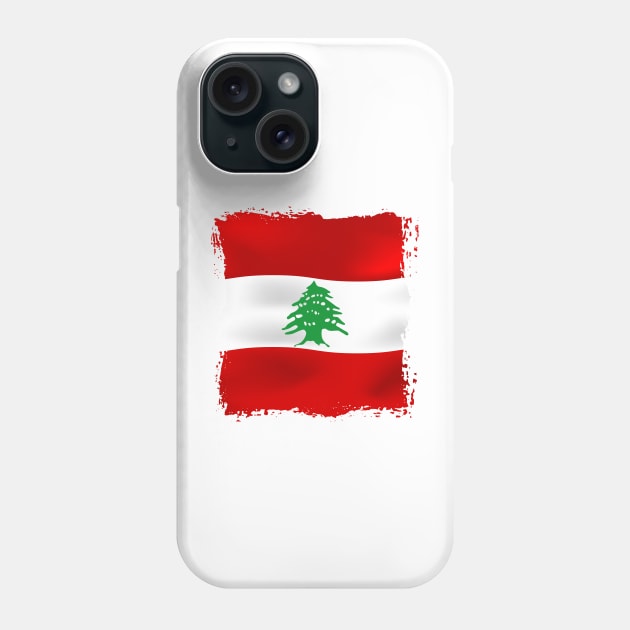 Lebanon Artwork Phone Case by SASTRAVILA