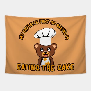 Chef Bear Tapestry