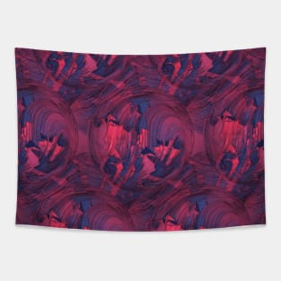 Americana Red and Blue Tapestry