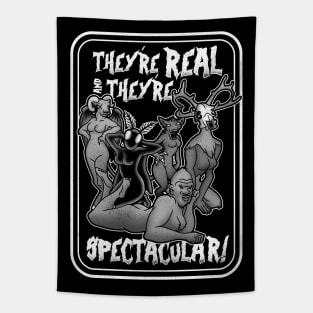 Spectacular Cryptids Tapestry