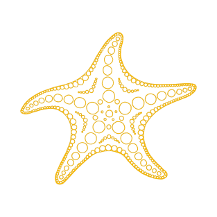 Starfish (yellow/white) T-Shirt