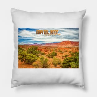 Capitol Reef National Park Pillow