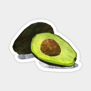 Avocado 1 1/2 Magnet