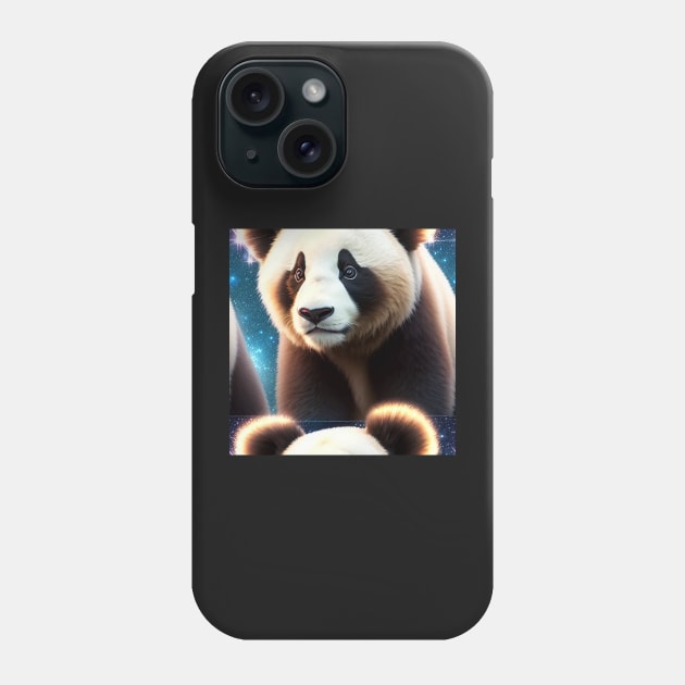 Just a Space Panda Phone Case by Dmytro