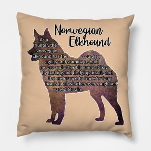 Norwegian Elkhound Pillow