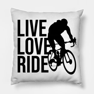 Live Love Ride Pillow