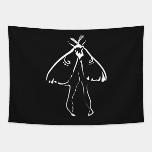 Luna Moth Pink Tapestry