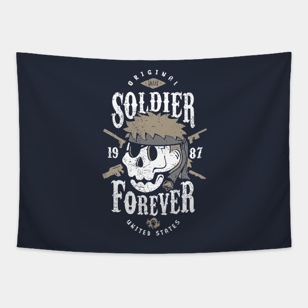 Soldier Forever Tapestry by Olipop