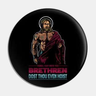 Gym Motivation Pin