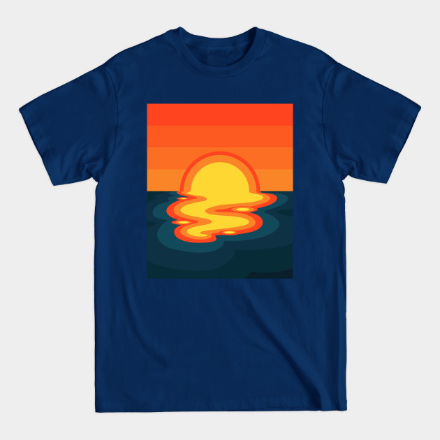 Sun Melted - Sun - T-Shirt