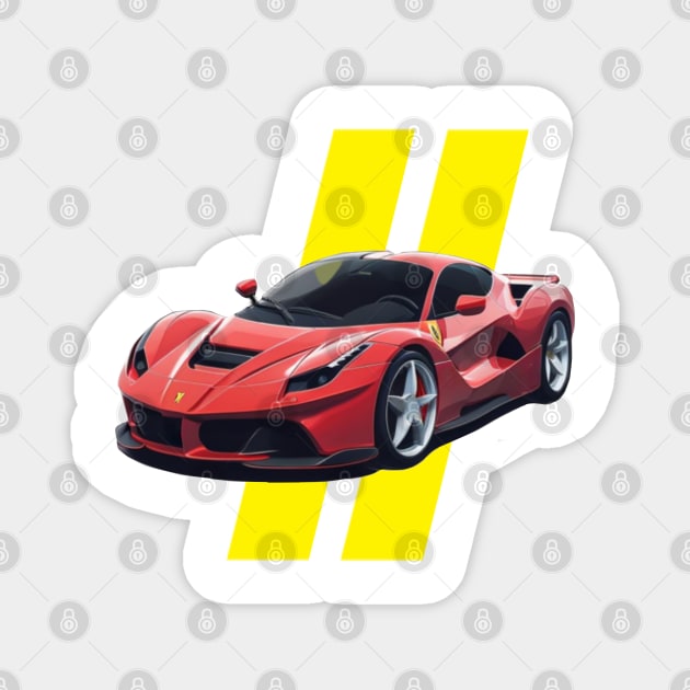 Ferrari la Ferrari Legendary car Magnet by Auto-apparel