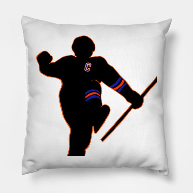 Connor McDavid Celly Pillow by OilyDesigns