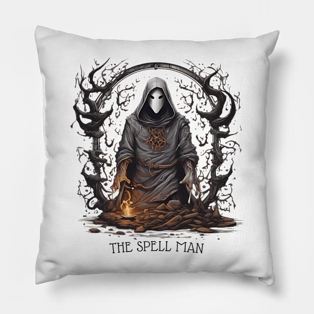 The Spell Man Pillow by SPIT-36