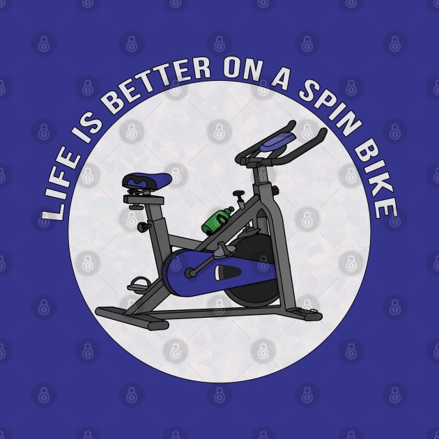 Life is Better on a Spin Bike by DiegoCarvalho