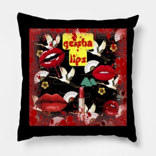 Geisha Lips Pillow