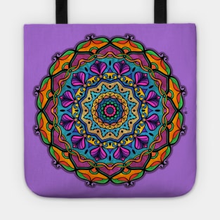 Mandala lotus Tote