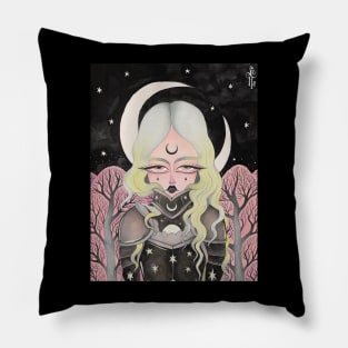 Waning Moon Pillow