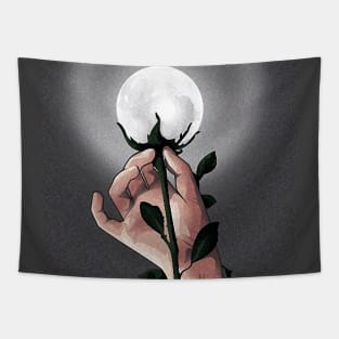 flower moon Tapestry