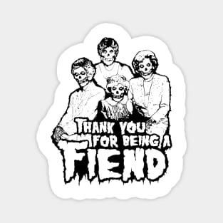 Golden Girls Halloween Party Magnet