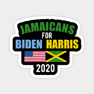 Jamaicans For Biden Harris 2020 Joe Kamala 2020 Magnet