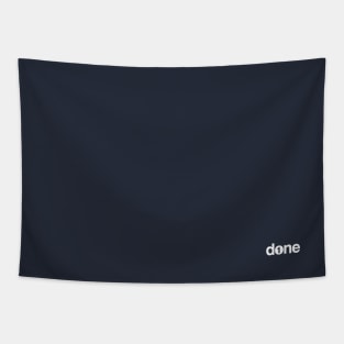 Done Logo Tapestry