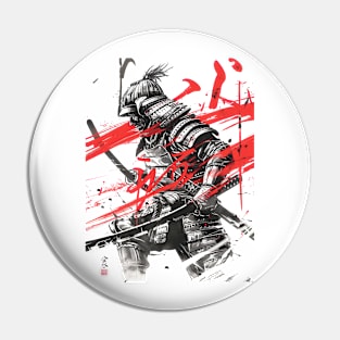 Samurai Spirit: Kanji Blade Legacy Tee gift Pin