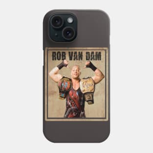 Art Drawing rob van dam Phone Case